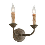 Sconces Double Candle by Troy Lighting ( 67 | B6112-EB Cyrano ) 