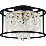 Flush Mounts Drum Shade by Quoizel ( 10 | PCBNC1615MBK Brillance ) 