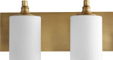 Bathroom Fixtures Two Lights by Quorum ( 19 | 5009-2-80 Celeste ) 