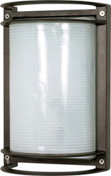 Exterior Wall Mt./Flush by Nuvo Lighting ( 72 | 60-531 Die Cast Bulk Heads Architectural Bronze ) 