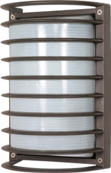 Exterior Wall Mt./Flush by Nuvo Lighting ( 72 | 60-533 Die Cast Bulk Heads Architectural Bronze ) 