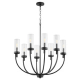 Mid. Chandeliers Glass Up by Quorum ( 19 | 601-8-69 Ladin ) 