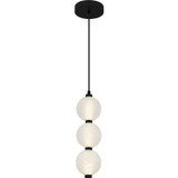 Mini Pendants Glass Down by Quoizel ( 10 | PCCAD1505MBK Clarendon ) 