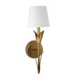 Sconces Single Candle by Regina Andrew ( 400 | 15-1218GLD River Reed ) 