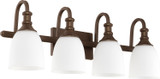Bathroom Fixtures Four Lights by Quorum ( 19 | 5011-4-86 Richmond ) 