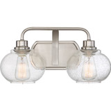 Bathroom Fixtures Two Lights by Quoizel ( 10 | TRG8602BN Trilogy ) 