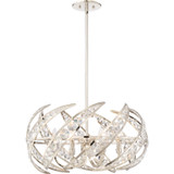 Pendants Glass Down by Quoizel ( 10 | PCCN2824PK Crescent ) 