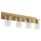 Bathroom Fixtures Four Lights by Quorum ( 19 | 5012-4-80 Carter ) 