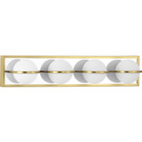 Bathroom Fixtures Four Lights by Progress Lighting ( 54 | P300313-012-30 Pearl Led ) 