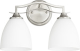 Bathroom Fixtures Two Lights by Quorum ( 19 | 5027-2-65 Jardin ) 