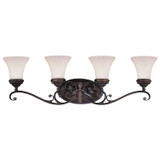 Bathroom Fixtures Four Lights by Vaxcel ( 63 | W0304 Avenant ) 