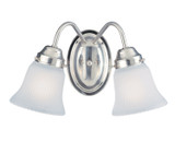 Bathroom Fixtures Two Lights by Savoy House ( 51 | 8-3280-2-SN Brighton ) 