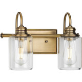 Bathroom Fixtures Two Lights by Progress Lighting ( 54 | P300321-163 Aiken ) 