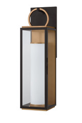 Exterior Wall Mount by Troy Lighting ( 67 | B6730-PBR/TBK Gareth ) 