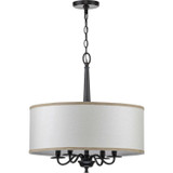 Mid. Chandeliers Drum Shade by Progress Lighting ( 54 | P400218-031 Durrell ) 