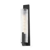 Sconces Single Glass by Troy Lighting ( 67 | B6918-FOR Malakai ) 