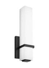 Sconces Single Glass by Visual Comfort Modern ( 182 | 700BCMLN13WBZ-LED930 Milan ) 