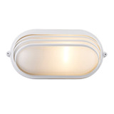 Exterior Wall Mt./Flush by Trans Globe Imports ( 110 | 4123 WH Allegra ) 