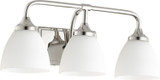 Bathroom Fixtures Three Lights by Quorum ( 19 | 5059-3-62 Enclave ) 