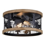 Flush Mounts Cage Style by Vaxcel ( 63 | C0307 Kodiak ) 