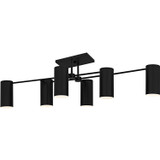 Semi-Flush Mts. Other by Quoizel ( 10 | FLD1750MBK Foreland ) 