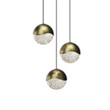 Mini Chandeliers Multi-Port/Cascade by Sonneman ( 69 | 2914.14-MED Grapes ) 