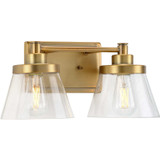 Bathroom Fixtures Two Lights by Progress Lighting ( 54 | P300349-163 Hinton ) 