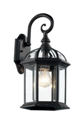 Exterior Wall Mount by Trans Globe Imports ( 110 | 4181 BK Wentworth ) 