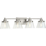 Bathroom Fixtures Four Lights by Progress Lighting ( 54 | P300351-009 Hinton ) 