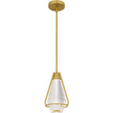 Mini Pendants Glass Down by Quoizel ( 10 | PCLUA1507BRG Luca ) 