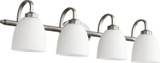 Bathroom Fixtures Four Lights by Quorum ( 19 | 5060-4-64 Reyes ) 