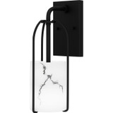 Sconces Single Glass by Quoizel ( 10 | FRB8704MBK Fairbanks ) 