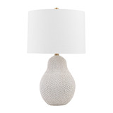 Lamps Table by Troy Lighting ( 67 | PTL2525-PBR/CSD Crater ) 