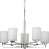 Mid. Chandeliers Glass Up by Progress Lighting ( 54 | P400286-009 League ) 