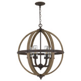 Mid. Chandeliers Glass Up by Quoizel ( 10 | FSN3525RK Fusion ) 