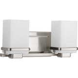 Bathroom Fixtures Two Lights by Progress Lighting ( 54 | P2194-09 Metric ) 
