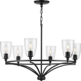 Mid. Chandeliers Glass Up by Progress Lighting ( 54 | P400297-31M Parkhurst ) 