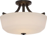 Semi-Flush Mts. Bowl Style by Nuvo Lighting ( 72 | 60-5926 Laguna ) 
