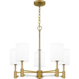 Mid. Chandeliers Drum Shade by Quoizel ( 10 | GCN5026AB Gretchen ) 