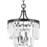 Semi-Flush Mts. Drum Shade by Progress Lighting ( 54 | P2325-20 Glimmer ) 