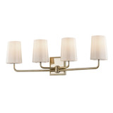Bathroom Fixtures Four Lights by Troy Lighting ( 67 | B7694-WSL/PN Simone ) 