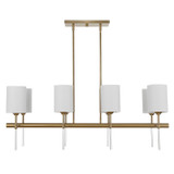Linear/Island 4 Light + by Uttermost ( 52 | 21388 Awyr ) 