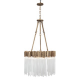 Mini Chandeliers Glass Shade by Varaluz ( 137 | 309P06HG Matrix ) 