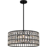 Pendants Drum Shade by Quoizel ( 10 | GIB2820MBK Gibson ) 