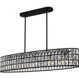 Linear/Island Geometric/Linear by Quoizel ( 10 | GIB542MBK Gibson ) 