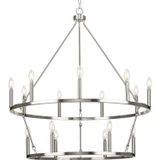 Mid. Chandeliers Candle by Progress Lighting ( 54 | P400315-009 Gilliam ) 