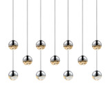 Linear/Island 4 Light + by Sonneman ( 69 | 2922.01-SML Grapes ) 
