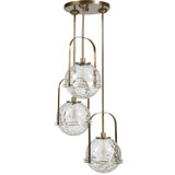 Mini Pendants 3 Light Cluster by Uttermost ( 52 | 21541 Mimas ) 