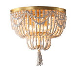 Flush Mounts Bowl Style by Terracotta Designs ( 374 | F22114-4W Candia ) 