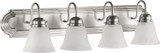Bathroom Fixtures Four Lights by Quorum ( 19 | 5094-4-165 5094 Vanities ) 